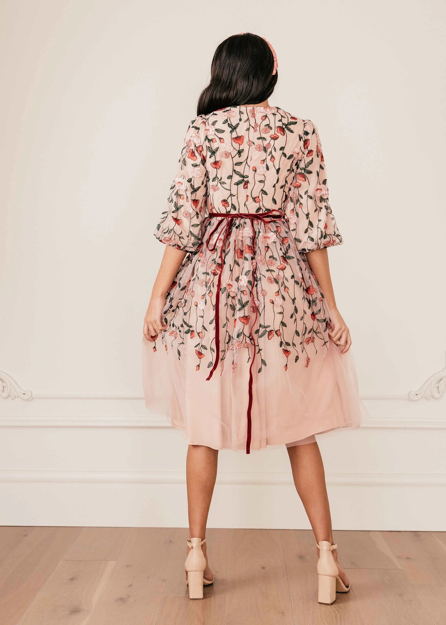 Holly Dress Rose