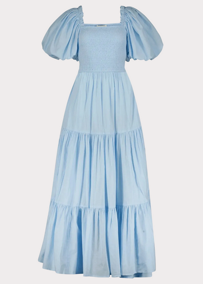 Luna Dress Blue