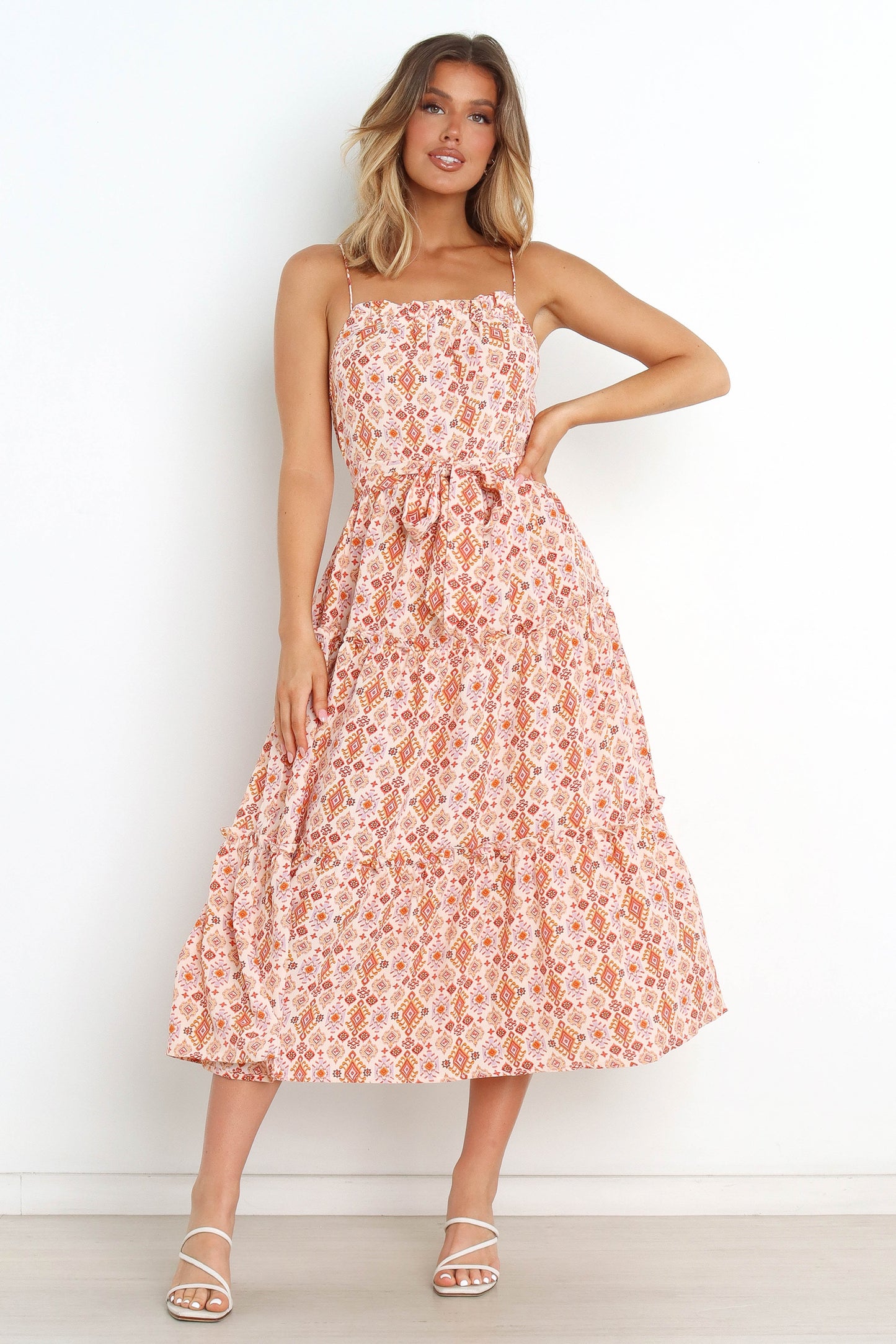 Bridie Dress - Rust