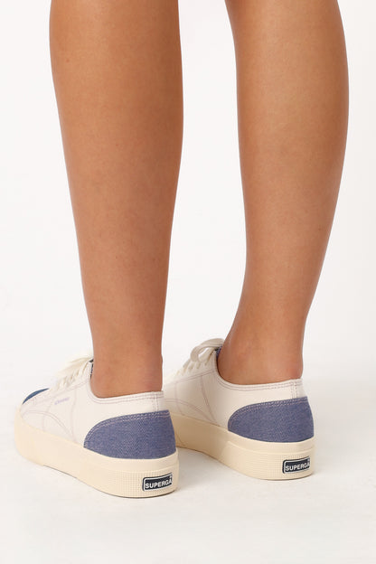 27410 Platform Reverse Denim