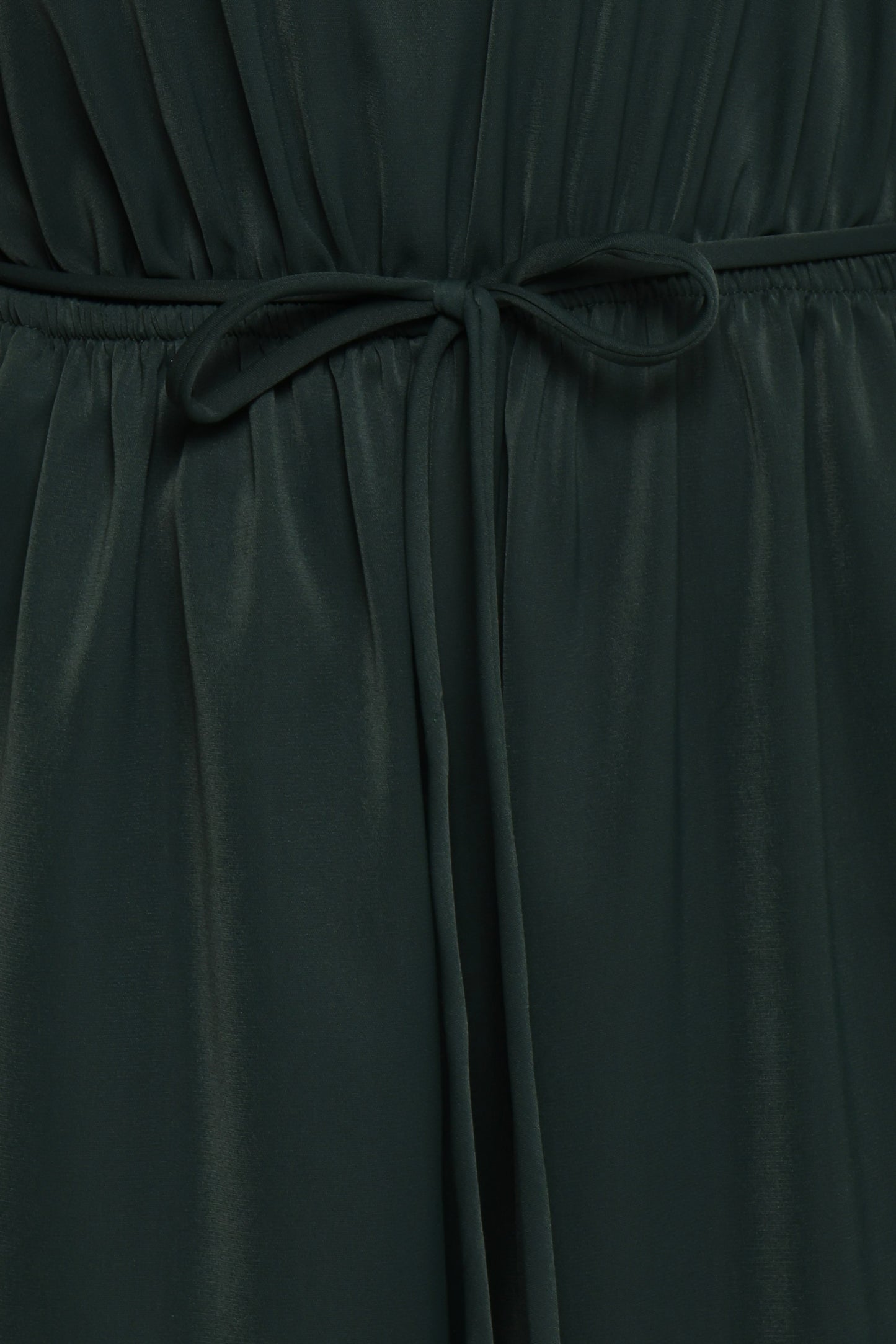 Hedda One Shoulder Jumpsuit - Emerald