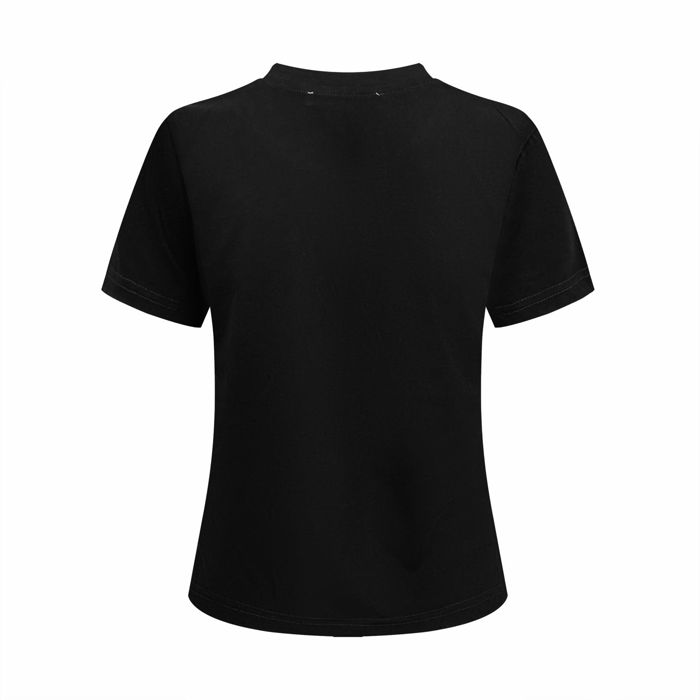 2026 Women’s Acn Short-Sleeved T-Shirt with Screen-Printed Distressed Logo (FF731)